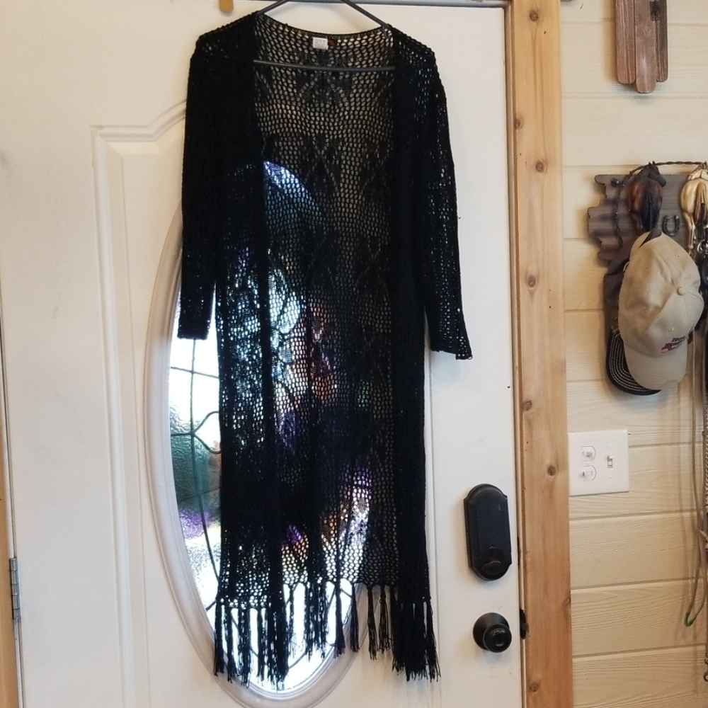 Crochet jacket